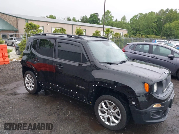 2015 Jeep Renegade Latitude z VIN ZACCJBBT8FPB25943, wystawiony jako IAAI lot #42120185 z przebiegiem 103 956 mil mil oraz . Historia ofert i sprzedaży dostępna na DreamBid. Obrazek 1.