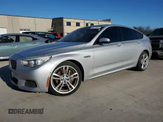 2014 BMW 5 Series GT 535i Gran Turismo xDrive with VIN WBA5M4C55ED183577, listed as a Copart auction lot 43619485 with 117,236 mi miles and Salvage Title. Bid and sale history available at carsss.com. Image 1.