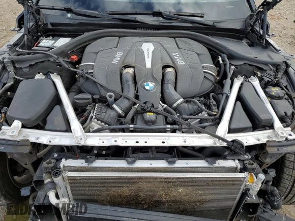 2019 BMW 7 Series 750i xDrive с VIN WBA7F2C57KB240408, выставлен на аукционе Copart как лот 75825244 с пробегом 125 702 миль миль и Списание • Salvage title. История ставок и продаж доступна на DreamBid. Изображение 11.