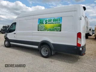 2023 Ford Transit Cargo с VIN 1FTRU8XG2PKB03545, выставлен на аукционе Copart как лот 57811895 с пробегом 29 474 миль миль и Списание • Salvage title. История ставок и продаж доступна на DreamBid. Изображение 2.