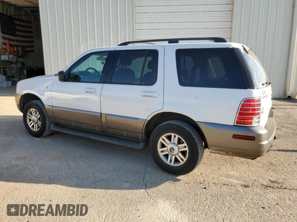 2004 Mercury Mountaineer z VIN 4M2ZU66K74UJ15419, wystawiony jako Copart lot #68126214 z przebiegiem 190 460 mil mil oraz Tytuł czysty. Historia ofert i sprzedaży dostępna na DreamBid. Obrazek 2.