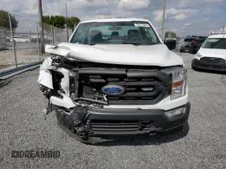 2022 Ford F-150 XL with VIN 1FTMF1EB2NKD02840, listed as a Copart auction lot 43288735 with 35,824 mi miles and Clean title. Bid and sale history available at DreamBid. Image 5.