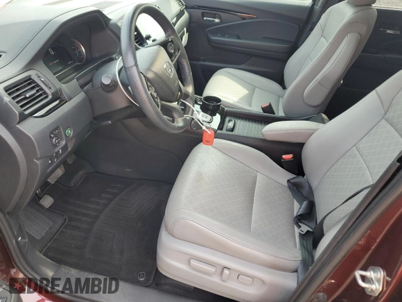 2019 Honda Passport Touring with VIN 5FNYF8H9XKB026631, listed as a Copart auction lot 61037545 with 54,041 mi miles and Salvage title. Bid and sale history available at DreamBid. Image 7.
