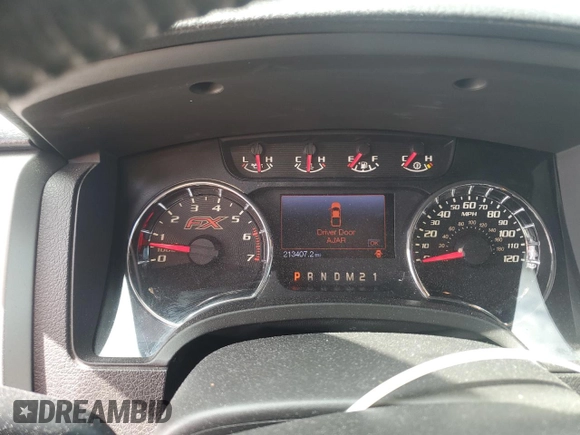 2013 Ford F-150 XL with VIN 1FTFW1CT9DFA58163, listed as a Copart auction lot 52602525 with 213,407 mi miles and Salvage Title. Bid and sale history available at carsss.com. Image 9.