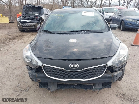 2016 Kia Forte LX with VIN KNAFK4A66G5550487, listed as a IAAI auction lot 41709092 with 139,609 mi miles. Bid and sale history available at carsss.com. Image 12.