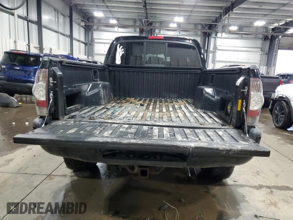 2012 Toyota Tacoma with VIN 3TMMU4FN9CM045018, listed as a Copart auction lot 86800104 with 205,942 mi miles and Salvage title. Bid and sale history available at DreamBid. Image 6.