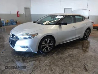 2017 Nissan Maxima Platinum with VIN 1N4AA6AP4HC450539, listed as a IAAI auction lot 41437857 with 53,555 mi miles and . Bid and sale history available at DreamBid. Image 2.