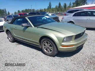 2005 Ford Mustang Deluxe with VIN 1ZVFT84N755254849, listed as a IAAI auction lot 42544077 with 276,391 mi miles and . Bid and sale history available at DreamBid. Image 1.