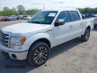 2013 Ford F-150 XL with VIN 1FTFW1ET4DFA47780, listed as a IAAI auction lot 42208745 with 252,283 mi miles and . Bid and sale history available at carsss.com. Image 2.