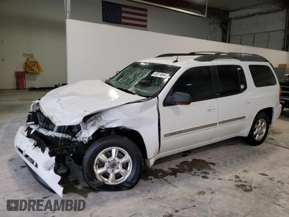 2005 GMC Envoy SLT z VIN 1GKET16S856105230, wystawiony jako Copart lot #86514644 z przebiegiem Nie podano mil oraz Czysty tytuł • Clean title. Historia ofert i sprzedaży dostępna na DreamBid. Obrazek 1.