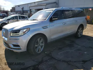 2018 Lincoln Navigator Reserve z VIN 5LMJJ3LT0JEL12468, wystawiony jako Copart lot #47112215 z przebiegiem 104 669 mil mil oraz Szkoda całkowita • Salvage title. Historia ofert i sprzedaży dostępna na DreamBid. Obrazek 1.
