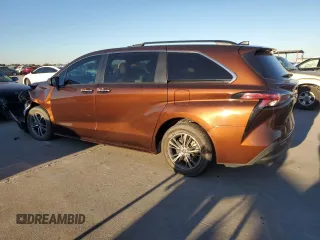 2022 Toyota Sienna XLE с VIN 5TDYRKEC6NS094932, выставлен на аукционе Copart как лот 80919154 с пробегом 40 915 миль миль и Списание • Salvage title. История ставок и продаж доступна на DreamBid. Изображение 2.