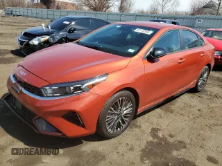 2024 Kia Forte GT-Line with VIN 3KPF54AD1RE734977, listed as a Copart auction lot 52178585 with 12,196 mi miles and Salvage Title. Bid and sale history available at carsss.com. Image 1.
