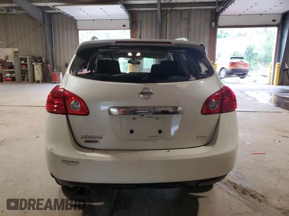 2015 Nissan Rogue S with VIN JN8AS5MVXFW770122, listed as a Copart auction lot 55452345 with 61,310 mi miles and Salvage Title. Bid and sale history available at DreamBid. Image 6.