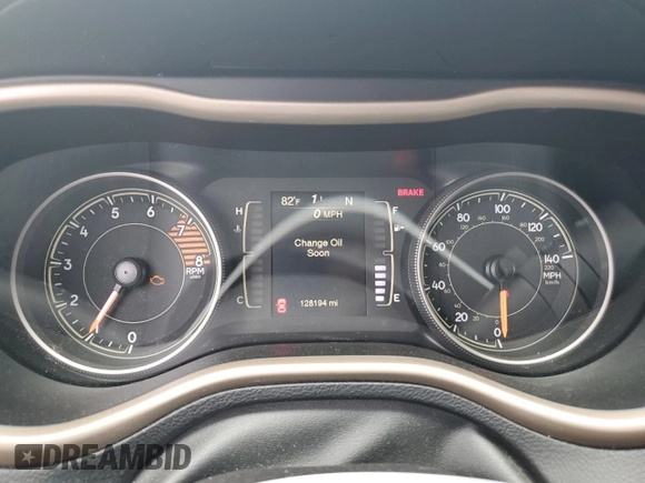 2018 Jeep Cherokee Latitude with VIN 1C4PJLCX0JD587753, listed as a Copart auction lot 54054545 with 128,194 mi miles and Salvage Title. Bid and sale history available at DreamBid. Image 9.