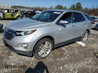 2019 Chevrolet Equinox Premier with VIN 2GNAXYEX8K6296214, listed as a Copart auction lot 46095905 with 112,743 mi miles and Salvage Title. Bid and sale history available at carsss.com. Image 1.