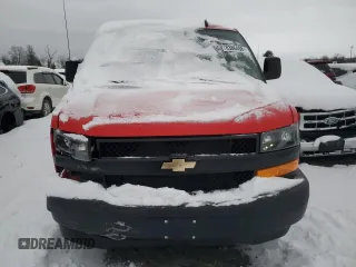 2023 Chevrolet Express Cargo Van with VIN 1GCWGAFPXP1189244, listed as a Copart auction lot 83864984 with 5,612 mi miles and Salvage Title. Bid and sale history available at carsss.com. Image 5.