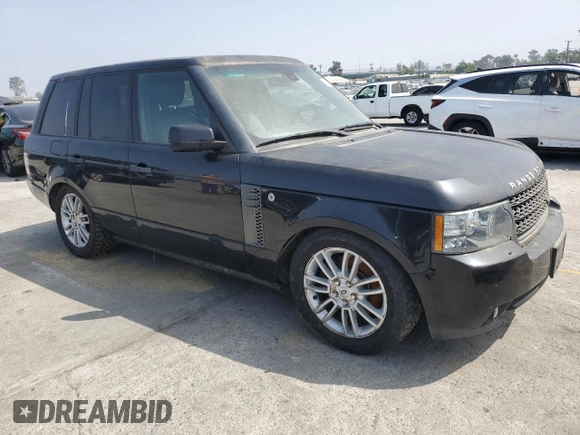 2011 Land Rover Range Rover HSE with VIN SALME1D46BA358747, listed as a Copart auction lot 60562035 with 114,385 mi miles and Clean title. Bid and sale history available at DreamBid. Image 4.