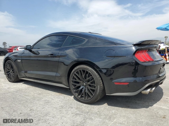 2020 Ford Mustang GT with VIN 1FA6P8CF3L5112339, listed as a Copart auction lot 52433535 with 58,510 mi miles and Salvage Title. Bid and sale history available at carsss.com. Image 2.