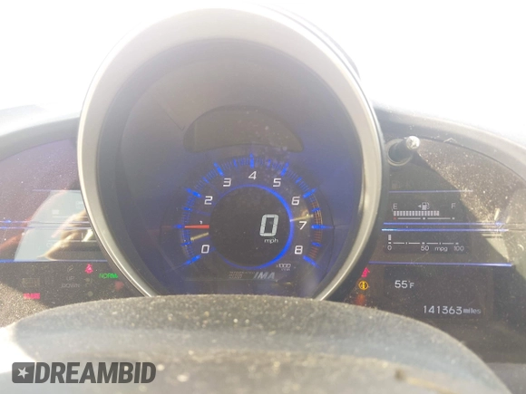 2011 Honda CR-Z with VIN JHMZF1C48BS012638, listed as a IAAI auction lot 41981015 with 141,363 mi miles and . Bid and sale history available at DreamBid. Image 7.