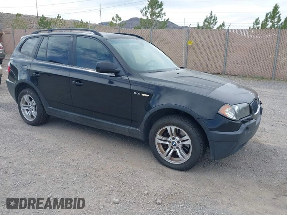 2004 BMW X3 3.0i z VIN WBXPA93474WC30139, wystawiony jako IAAI lot #42032238 z przebiegiem 137 995 mil mil oraz . Historia ofert i sprzedaży dostępna na DreamBid. Obrazek 1.