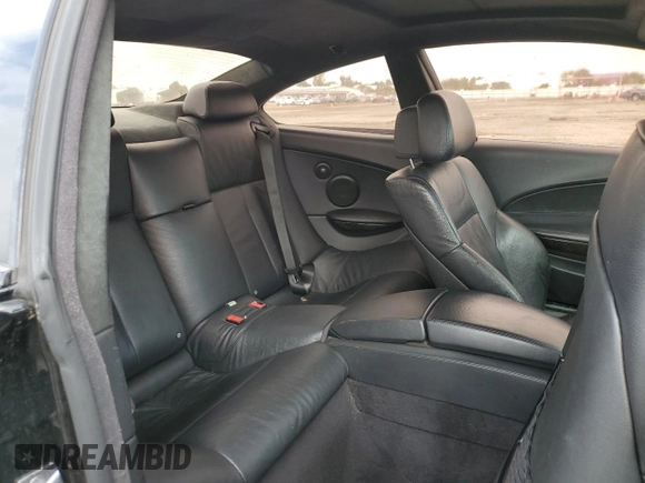 2010 BMW 6 Series 650i with VIN WBAEA5C57ACV93568, listed as a Copart auction lot 45578355 with 172,586 mi miles and Salvage Title. Bid and sale history available at carsss.com. Image 10.