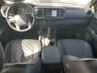 2022 Toyota Tacoma SR with VIN 3TYCZ5AN7NT056035, listed as a Copart auction lot 55510145 with 42,897 mi miles and Salvage title. Bid and sale history available at DreamBid. Image 8.