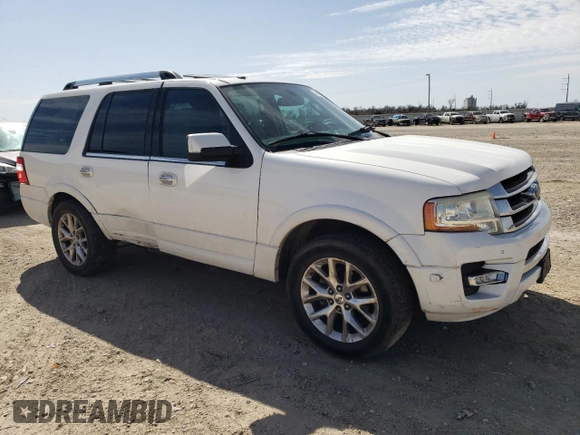 2015 Ford Expedition Limited with VIN 1FMJU1KT8FEF03272, listed as a Copart auction lot 47876325 with 151,475 mi miles and Salvage title. Bid and sale history available at DreamBid. Image 4.