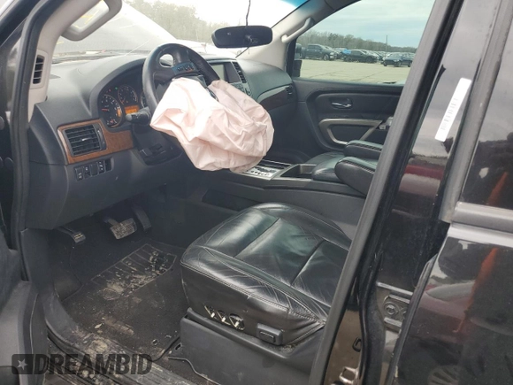 2015 Nissan Armada Platinum z VIN 5N1BA0NF5FN610793, wystawiony jako Copart lot #88765185 z przebiegiem 174 327 mil mil oraz Szkoda całkowita • Salvage title. Historia ofert i sprzedaży dostępna na DreamBid. Obrazek 7.