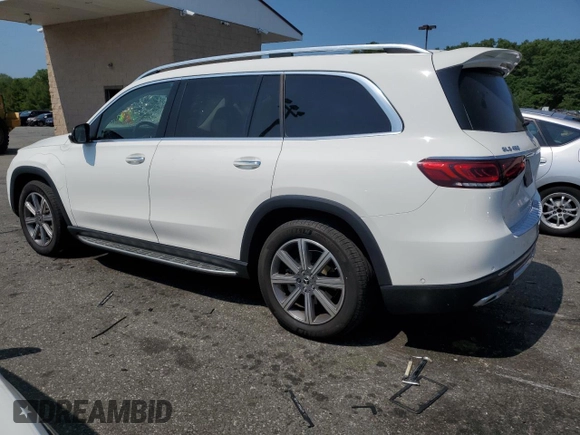 2021 Mercedes-Benz GLS 450 with VIN 4JGFF5KE5MA530216, listed as a Copart auction lot 58263894 with 30,972 mi miles and Salvage Title. Bid and sale history available at DreamBid. Image 2.
