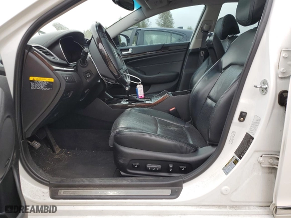2014 Kia Cadenza Premium with VIN KNALN4D75E5162825, listed as a Copart auction lot 71092014 with 99,637 mi miles and Salvage Title. Bid and sale history available at carsss.com. Image 7.