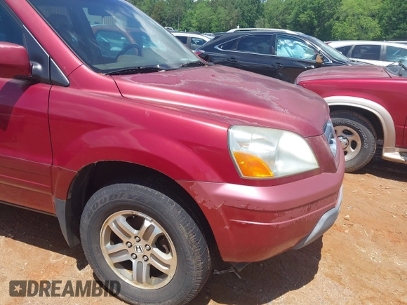2004 Honda Pilot EX with VIN 2HKYF18564H595761, listed as a IAAI auction lot 42238901 with 376,548 mi miles and . Bid and sale history available at DreamBid. Image 6.