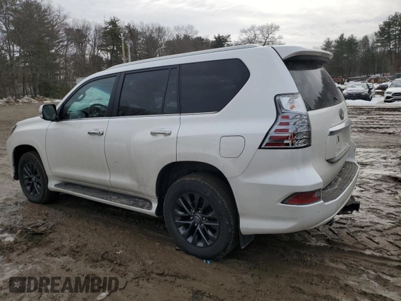 2023 Lexus GX with VIN JTJAM7BX7P5373123, listed as a Copart auction lot 46045245 with 11,498 mi miles and Salvage Title. Bid and sale history available at carsss.com. Image 2.