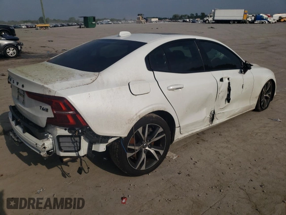 2019 Volvo S60 R-Design with VIN 7JRA22TMXKG012581, listed as a Copart auction lot 63539783 with 0 mi miles. Bid and sale history available at carsss.com. Image 3.