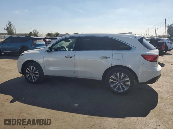 2015 Acura MDX Technology with VIN 5FRYD3H41FB004096, listed as a Copart auction lot 42956645 with 149,115 mi miles and Salvage Title. Bid and sale history available at DreamBid. Image 2.