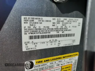 2020 Ford Expedition Max XLT with VIN 1FMJK1HT6LEA04155, listed as a Copart auction lot 49705315 with 98,277 mi miles and Salvage Title. Bid and sale history available at DreamBid. Image 13.