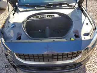 2022 Polestar 2 with VIN LPSED3KA6NL055049, listed as a Copart auction lot 87434224 with 24,421 mi miles and Salvage Title. Bid and sale history available at carsss.com. Image 13.