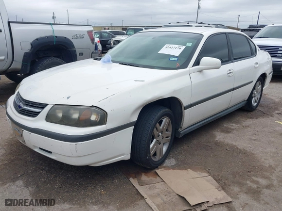 2003 Chevrolet Impala with VIN 2G1WF52E139185659, listed as a IAAI auction lot 41427179 with 170,929 mi miles. Bid and sale history available at carsss.com. Image 2.