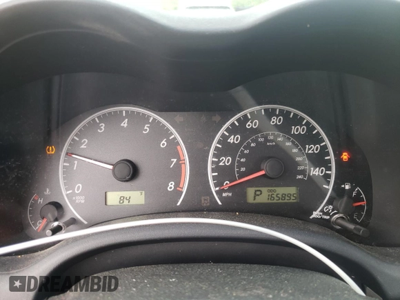 2013 Toyota Corolla L with VIN 2T1BU4EE0DC988708, listed as a Copart auction lot 52092375 with 165,895 mi miles and Salvage Title. Bid and sale history available at carsss.com. Image 9.