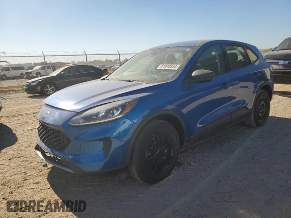 2021 Ford Escape S with VIN 1FMCU9F65MUA94498, listed as a Copart auction lot 81848834 with 29,848 mi miles and Salvage Title. Bid and sale history available at DreamBid. Image 1.