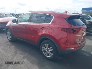 2018 Kia Sportage LX with VIN KNDPM3ACXJ7461874, listed as a IAAI auction lot 42064801 with 123,809 mi miles and . Bid and sale history available at carsss.com. Image 3.