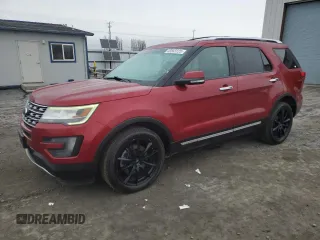 2016 Ford Explorer Limited with VIN 1FM5K8F8XGGB66387, listed as a Copart auction lot 48563125 with 198,315 mi miles and Clean Title. Bid and sale history available at carsss.com. Image 1.