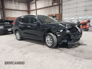 2017 Nissan Rogue SL with VIN 5N1AT2MV5HC746236, listed as a IAAI auction lot 41847535 with 106,874 mi miles. Bid and sale history available at carsss.com. Image 1.