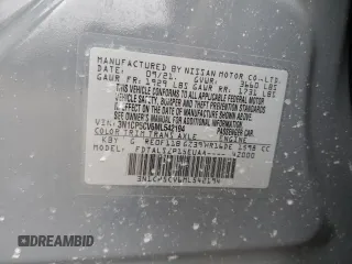 2021 Nissan Kicks SV with VIN 3N1CP5CV6ML542194, listed as a Copart auction lot 43443855 with 63,333 mi miles and Salvage Title. Bid and sale history available at carsss.com. Image 13.