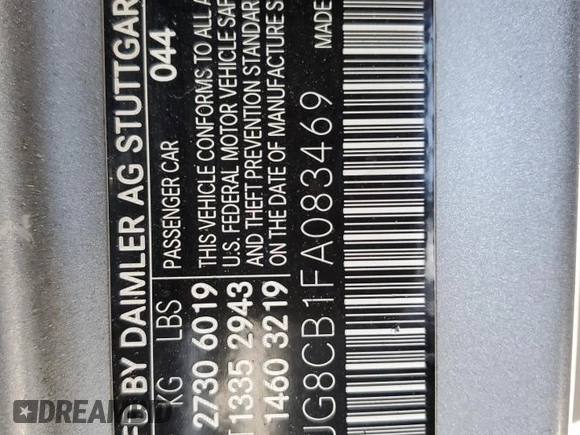 2015 Mercedes-Benz S 550 z VIN WDDUG8CB1FA083469, wystawiony jako Copart lot #54356545 z przebiegiem 100 849 mil mil oraz Szkoda całkowita • Salvage title. Historia ofert i sprzedaży dostępna na DreamBid. Obrazek 12.