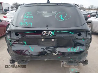 2019 Hyundai Santa Fe SEL with VIN 5NMS33AD2KH068726, listed as a IAAI auction lot 41624718 with 122,310 mi miles and . Bid and sale history available at DreamBid. Image 17.