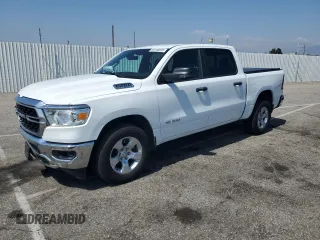 2024 Ram 1500 Lone Star with VIN 1C6RREFT2RN145964, listed as a Copart auction lot 60160035 with 15,298 mi miles and Salvage title. Bid and sale history available at DreamBid. Image 1.