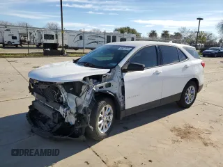 2019 Chevrolet Equinox LS z VIN 3GNAXHEVXKL186937, wystawiony jako Copart lot #86913804 z przebiegiem 84 375 mil mil oraz Szkody całkowita. Historia ofert i sprzedaży dostępna na DreamBid. Obrazek 1.