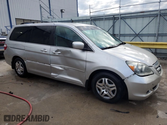 2007 Honda Odyssey EX with VIN 5FNRL384X7B418858, listed as a Copart auction lot 50293305 with 207,829 mi miles and Non Repairable. Bid and sale history available at carsss.com. Image 4.