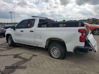 2020 Chevrolet Silverado 1500 Work Truck with VIN 1GCRWAEHXLZ211197, listed as a Copart auction lot 54331165 with Not Provided miles and Salvage Title. Bid and sale history available at DreamBid. Image 2.